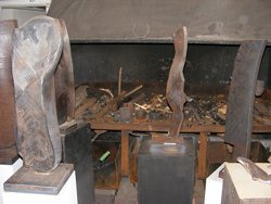 Le foyer de la forge